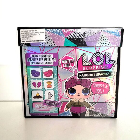 LOL Surprise Winter Chill Hangout Space Furniture with Cozy Babe Doll - BNIB - Picture 3 of 4